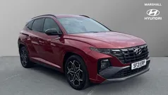 Red Used 2021 Hyundai Tucson N Line SUV | £18,474 (Fair price)