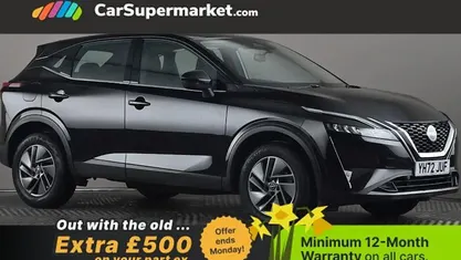 Used Nissan Qashqai Acenta Premium 158 HP (116 kW) 2022 Black SUV