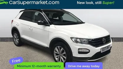 Used VW T-Roc Design 150 HP (110 kW) 2021 White SUV
