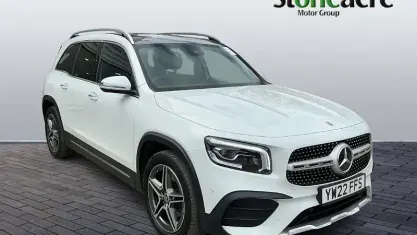 Used Mercedes GLB200 AMG Line Premium Plus 163 HP (119 kW) 2022 White SUV