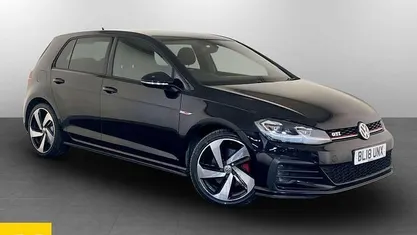 Black Used 2018 VW Golf VII GTI Hatchback | £17,295 (Fair price)