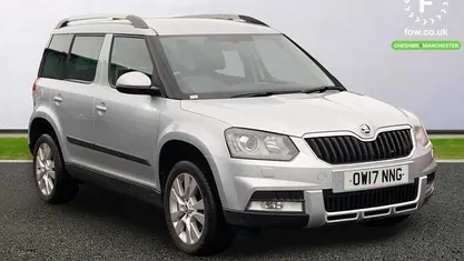 Silver Used 2016 Skoda Yeti Outdoor Drive SUV | £12,299 (Fair price)
