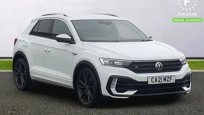 Used VW T-Roc R 300 HP (220 kW) 2021 White SUV