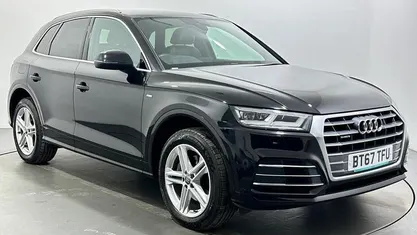 Used Audi Q5 S-Line 190 HP (139 kW) 2017 Black SUV