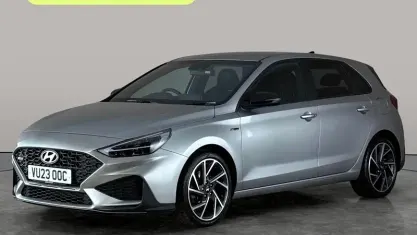 Used Hyundai i30 N Line 159 HP (116 kW) 2023 Silver Hatchback