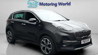 Used Kia Sportage GT-Line 177 HP (130 kW) 2021 Black SUV