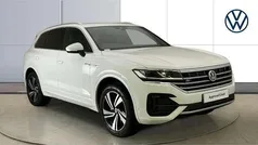 White Used 2020 VW Touareg R-line SUV | £31,157 (Fair price)