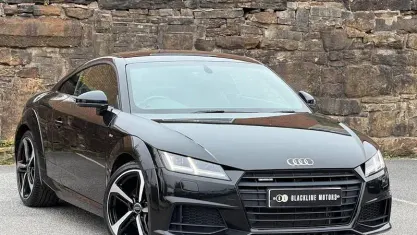 Used Audi TT Black Edition 184 HP (135 kW) 2017 Black Coupe