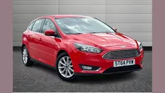 Red Used 2015 Ford Focus Titanium Hatchback | £7,595 (Fair price)