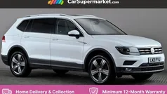 White Used 2021 VW Tiguan Allspace SEL SUV | £21,847 (Fair price)