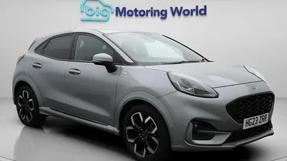 Silver Used 2023 Ford Puma ST-Line X Hatchback | £14,300 (Fair price)