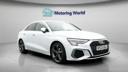 Used Audi A3 S-Line 150 HP (110 kW) 2023 White Sedan
