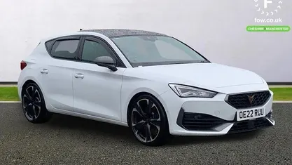 White Used 2022 Cupra Leon VZ2 Hatchback | £24,099 (Fair price)