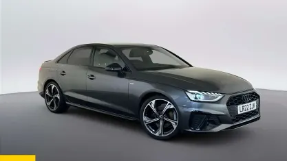 Used Audi A4 Black Edition 150 HP (110 kW) 2022 Grey Sedan