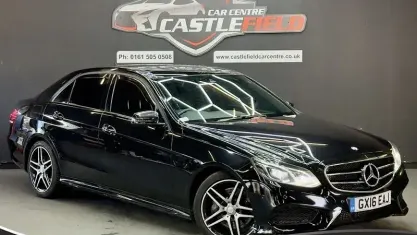 Used Mercedes E350 AMG 258 HP (189 kW) 2016 Black Sedan