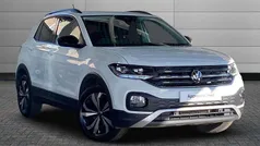 White Used 2023 VW T-Cross Black Edition SUV | £18,795 (Fair price)