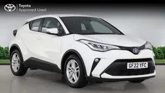 White Used 2022 Toyota C-HR SUV | £18,950 (Fair price)