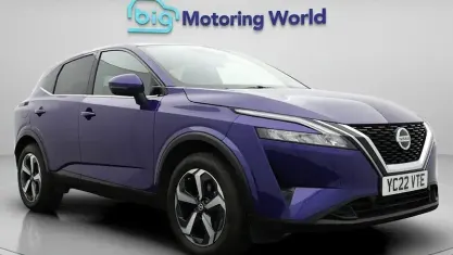 Used Nissan Qashqai N-Connecta 140 HP (102 kW) 2022 Blue SUV