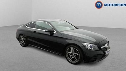 Gebraucht Mercedes C200 AMG line 184 PS (135 kW) 2022 Schwarz Coupé