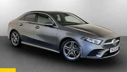 Grey Used 2020 Mercedes A200 AMG line Sedan | £18,495 (Good price)