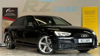 Used Audi A4 Black Edition 150 HP (110 kW) 2019 Black Sedan