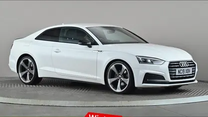 White Used 2019 Audi A5 Black Edition Coupe | £17,697 (Fair price)