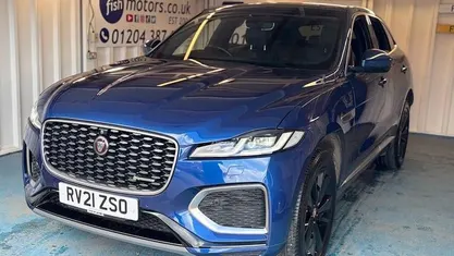 Used Jaguar F-Pace R-Dynamic 204 HP (150 kW) 2021 Blue SUV