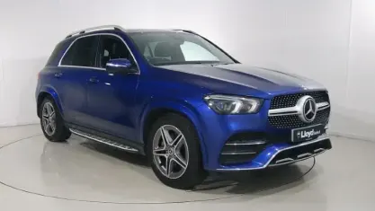 Used Mercedes GLE350 AMG line 272 HP (200 kW) 2021 Blue Estate