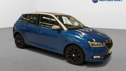 Used Skoda Fabia Colour Edition 95 HP (69 kW) 2020 Blue Hatchback