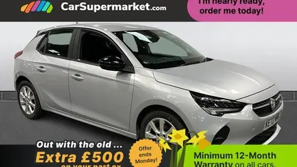 Used Vauxhall Corsa Design Edition 75 HP (55 kW) 2023 Grey Hatchback