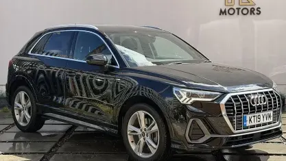 Used Audi Q3 S-Line 190 HP (139 kW) 2019 Black SUV