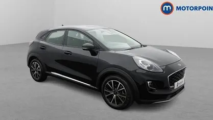 Used Ford Puma Titanium 125 HP (91 kW) 2022 Black SUV