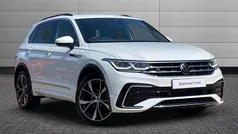 White Used 2023 VW Tiguan R-line SUV | £29,395 (Fair price)