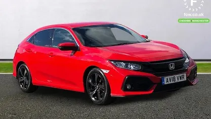 Used Honda Civic SR 129 HP (94 kW) 2018 Red Hatchback