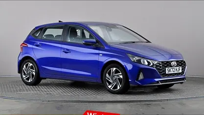 Blue Used 2022 Hyundai i20 SE Hatchback | £13,697 (Fair price)