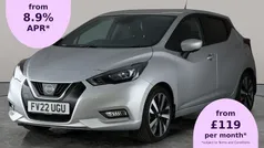 Silver Used 2022 Nissan Micra S Hatchback | £9,781 (Fair price)