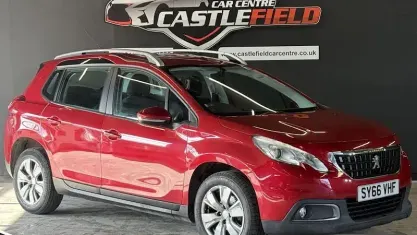 Used Peugeot 2008 Active 100 HP (73 kW) 2016 Red SUV