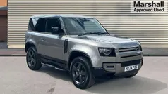 Silver Used 2024 Land Rover Defender HSE Dynamic SUV | £69,449 (Fair price)