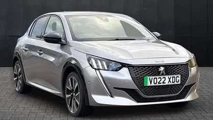 Used Peugeot e-208 Premium 100 kW (136 HP) 2022 Grey Hatchback