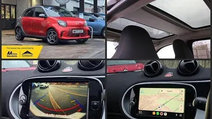 Red/grey Used 2022 Smart ForFour Electric Drive Premium Hatchback | £8,975 (Fair price)