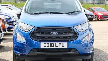 Used Ford Ecosport ST-Line 125 HP (91 kW) 2018 Blue SUV