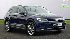 Blue Used 2019 VW Tiguan SEL SUV | £19,099 (Fair price)