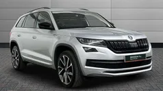 Brilliant silver metallic Used 2019 Skoda Kodiaq SportLine SUV | £25,500 (Fair price)