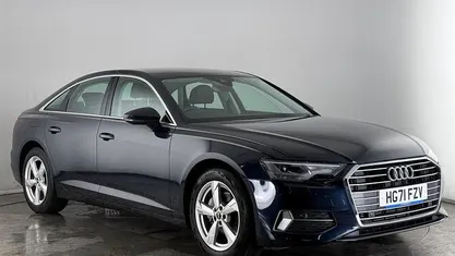 Used Audi A6 Sport 204 HP (150 kW) 2021 Blue Sedan