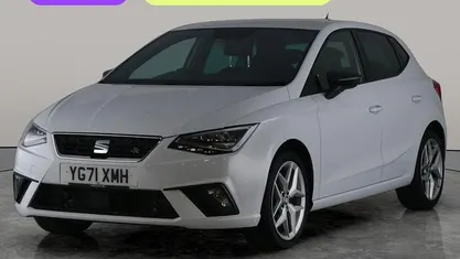 Used Seat Ibiza FR 110 HP (80 kW) 2021 White Hatchback