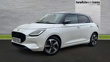 White Used 2024 Suzuki Swift Hatchback | £17,450 (Fair price)