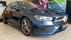 Denim blue Used 2021 Mercedes CLA180 AMG Line Premium Sedan | £21,550 (Fair price)