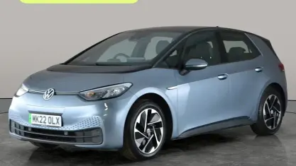 Used VW ID.3 Pro Performance 150 kW (204 HP) 2021 Blue Hatchback