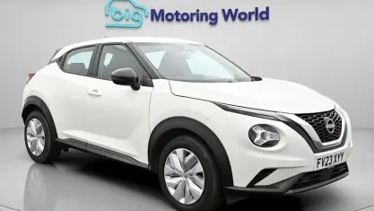 Used Nissan Juke Acenta 114 HP (83 kW) 2023 White SUV