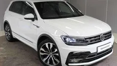 White Used 2017 VW Tiguan R-line SUV | £16,395 (Fair price)
